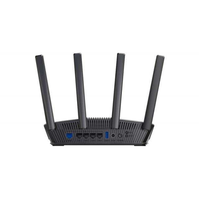 ASUS - RT-BE82U BE6500 router inalámbrico 2.5 Gigabit Ethernet Doble banda (2,4 GHz / 5 GHz) Negro