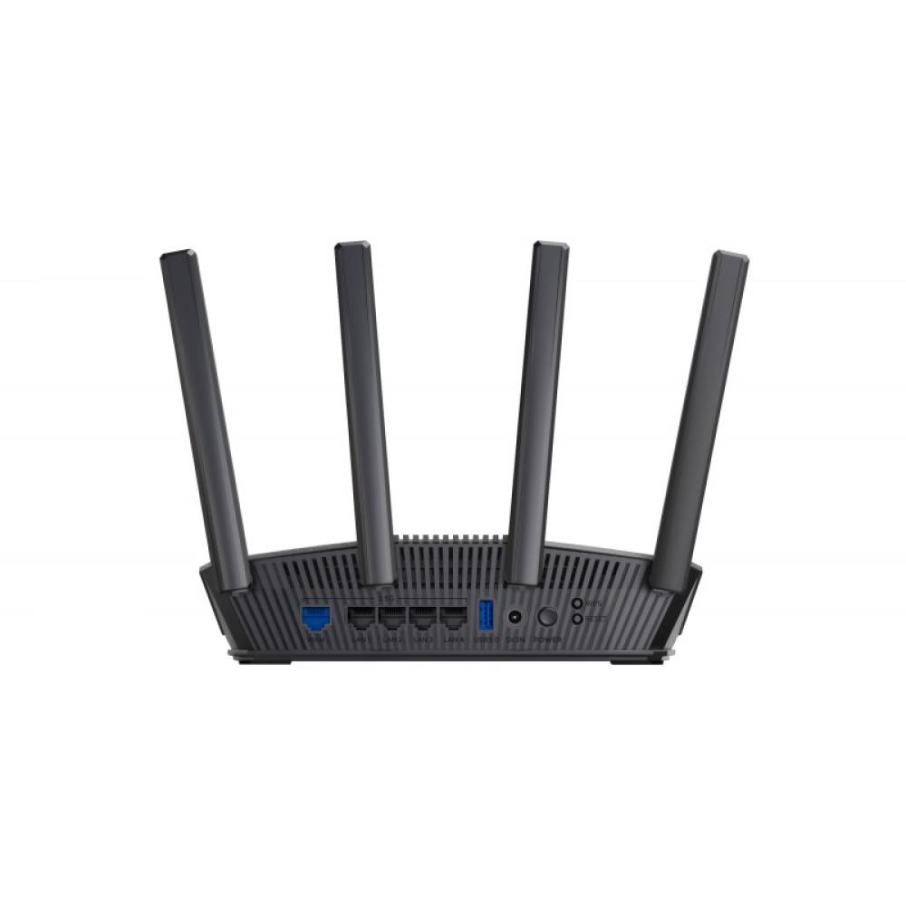 ASUS - RT-BE82U BE6500 router inalámbrico 2.5 Gigabit Ethernet Doble banda (2,4 GHz / 5 GHz) Negro