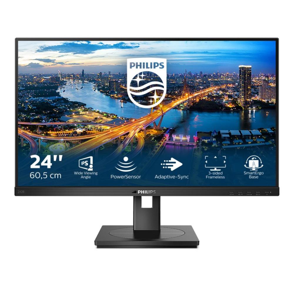 Philips - B Line 242B1/00 pantalla para PC 60,5 cm (23.8") 1920 x 1080 Pixeles Full HD LED Negro