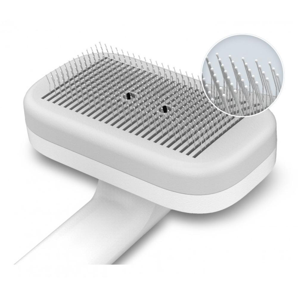 Daewoo - D-0101124 cepillo y peine para mascota Gris, Blanco Gato / Perro Cepillar