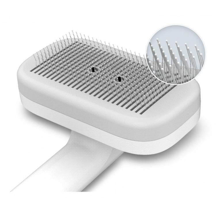 Daewoo - D-0101124 cepillo y peine para mascota Gris, Blanco Gato / Perro Cepillar