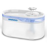 Daewoo - D-WF116 comedero y bebedero para perro y gato Acrilonitrilo butadieno estireno (ABS), Silicona Azul, Blanco Universal B