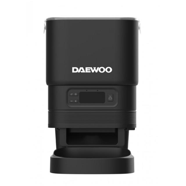 Daewoo - D-PF11 comedero y bebedero para perro y gato Acrilonitrilo butadieno estireno (ABS) Negro Universal Comedero automático