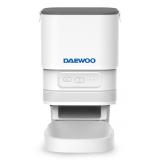 Daewoo - D-PF13 comedero y bebedero para perro y gato Acrilonitrilo butadieno estireno (ABS) Gris, Blanco Universal Comedero aut