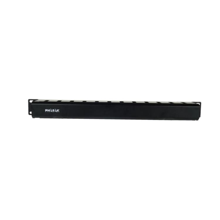 Phasak - Guiacables con tapa para Rack de 19" 1U - PA 5095