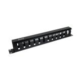 Phasak - Guiacables con tapa para Rack de 19" 1U - PA 5095
