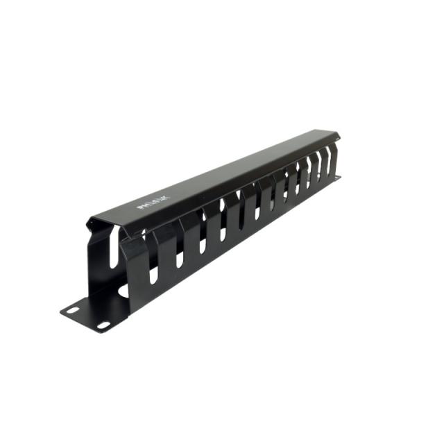 Phasak - Guiacables con tapa para Rack de 19" 1U - PA 5095
