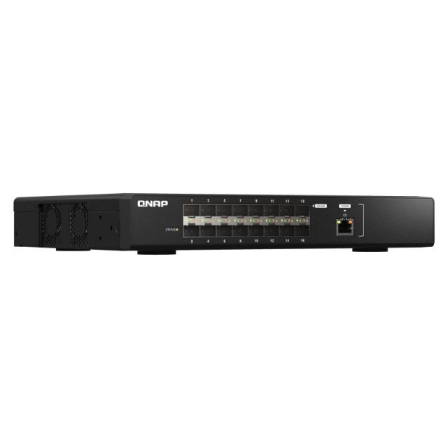 QNAP - QSW-M5216-1T switch Gestionado L2 Negro