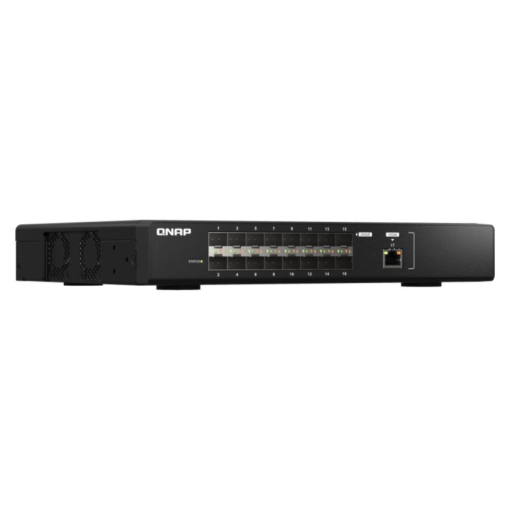 QNAP - QSW-M5216-1T switch Gestionado L2 Negro