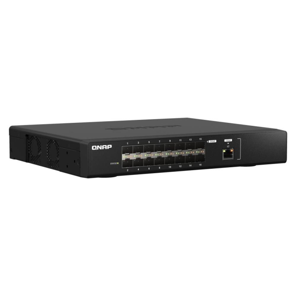 QNAP - QSW-M5216-1T switch Gestionado L2 Negro