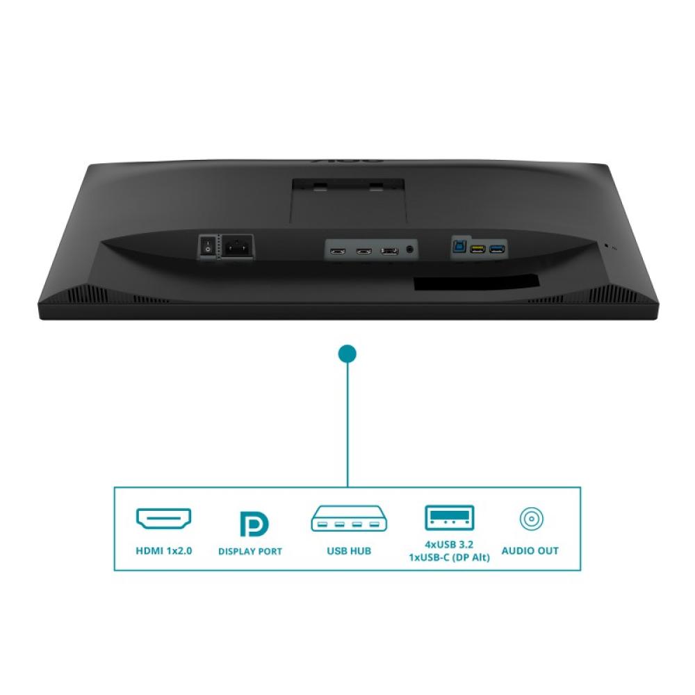 AOC - V5 CU34V5C/BK pantalla para PC 86,4 cm (34") 3440 x 1440 Pixeles Wide Quad HD LED Negro