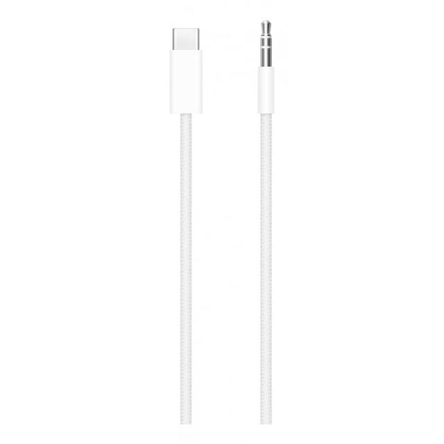 Apple - MDV84ZM/A cable de audio 1,2 m 3,5mm USB Tipo C Blanco