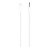 Apple - MDV84ZM/A cable de audio 1,2 m 3,5mm USB Tipo C Blanco