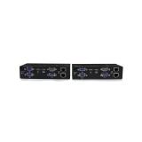 StarTech.com - Extensor de Consola KVM por Cat 5 Ethernet (200m) con USB y Vídeo VGA Doble