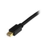StarTech.com - Cable de 91cm Adaptador de Vídeo Mini DisplayPort a DVI-D - Conversor Pasivo - 1920x1200 - Negro