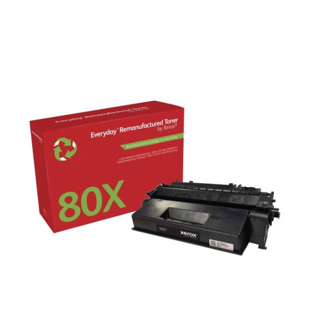 Xerox - Remanufacturado Everyday Tóner Everyday™ Mono remanufacturado de Xerox es compatible con HP 80X (CF280X), Capacidad alta