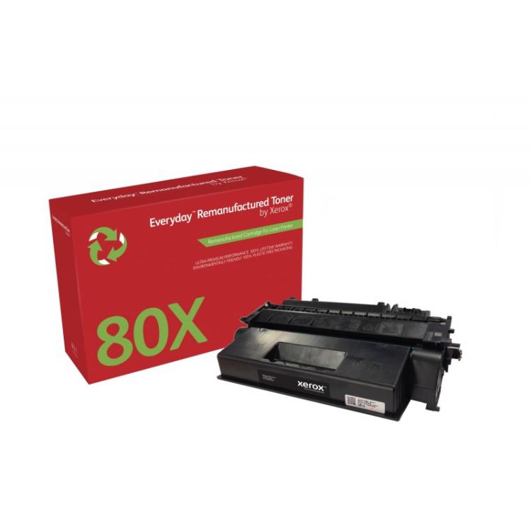 Xerox - Remanufacturado Everyday Tóner Everyday™ Mono remanufacturado de Xerox es compatible con HP 80X (CF280X), Capacidad alta