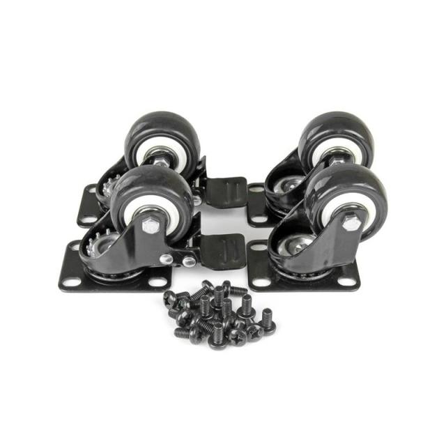 StarTech.com - Rack 42U de Marco Abierto de 2 Columnas para Servidores - Rack de Dos Columnas de 19 Pulgadas con Ruedas para Equ