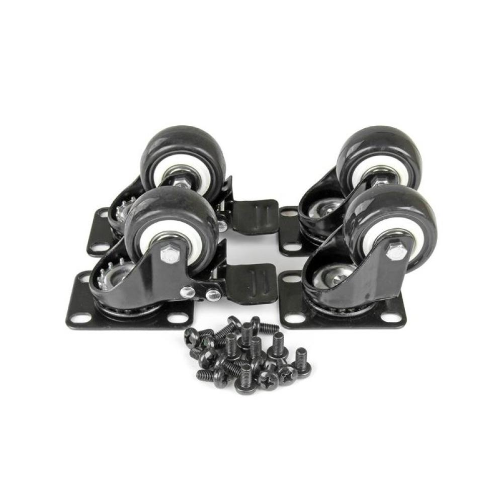 StarTech.com - Rack 42U de Marco Abierto de 2 Columnas para Servidores - Rack de Dos Columnas de 19 Pulgadas con Ruedas para Equ