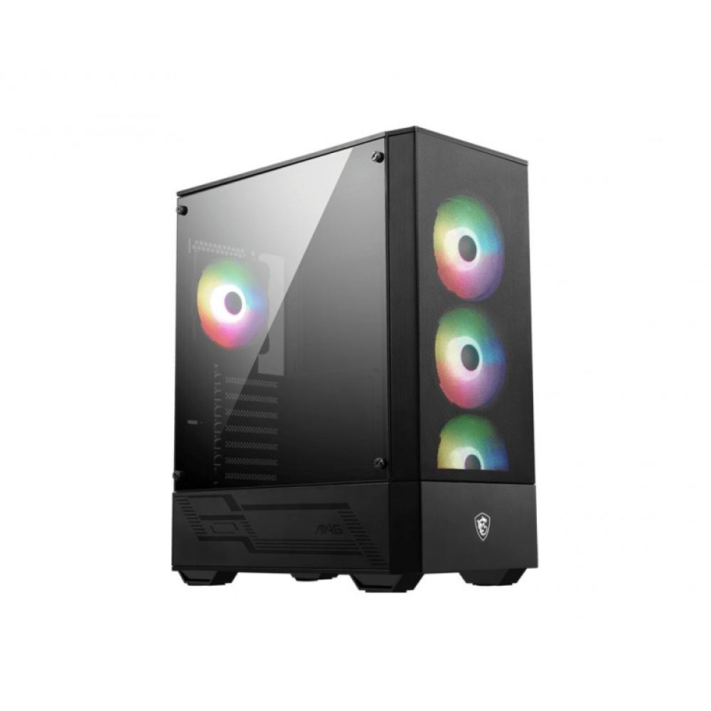 MSI - MAG Forge 112R Midi Tower Negro, Transparente