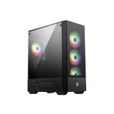 MSI - MAG Forge 112R Midi Tower Negro, Transparente