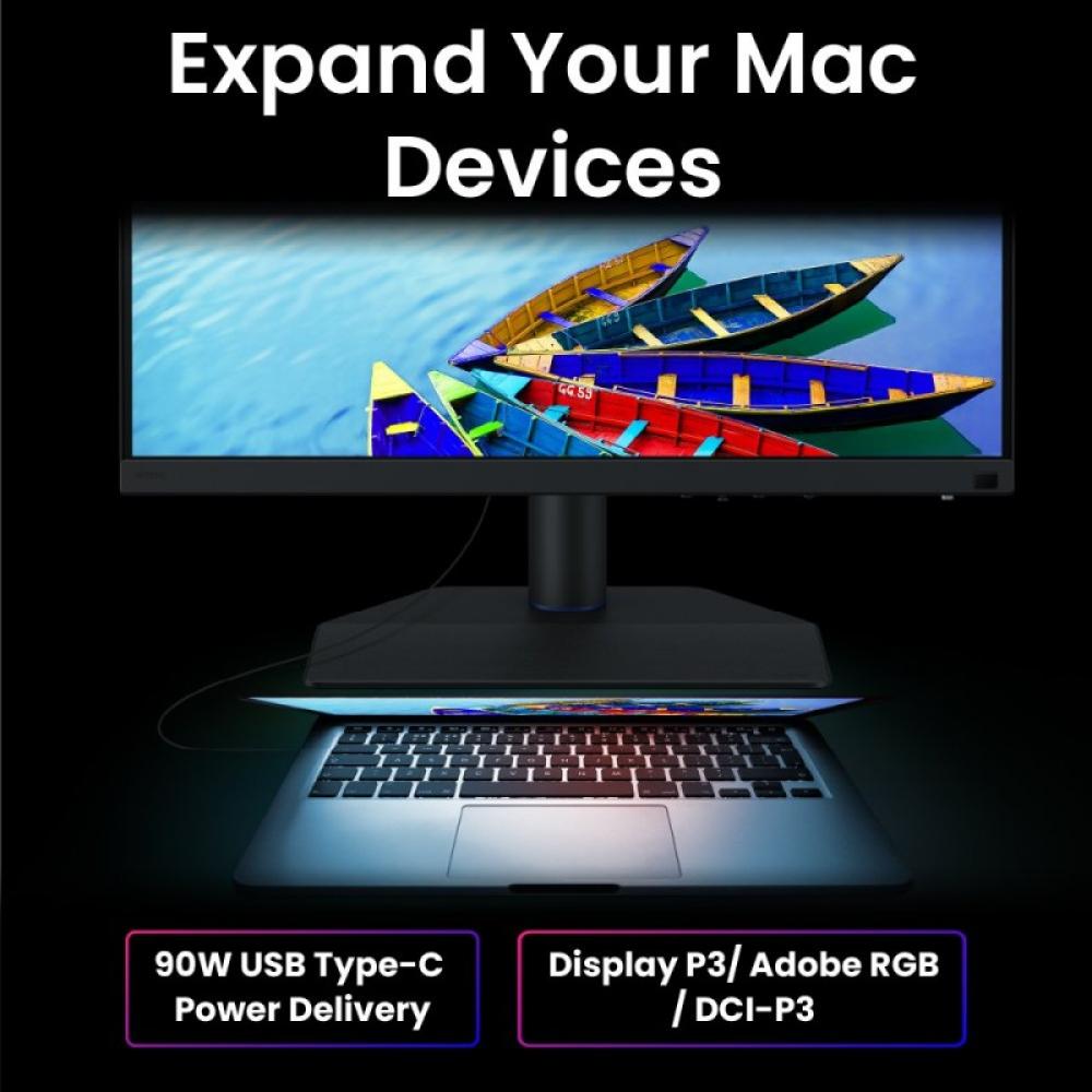 BenQ - SW242Q pantalla para PC 61,2 cm (24.1") 2560 x 1600 Pixeles WQXGA LED Negro