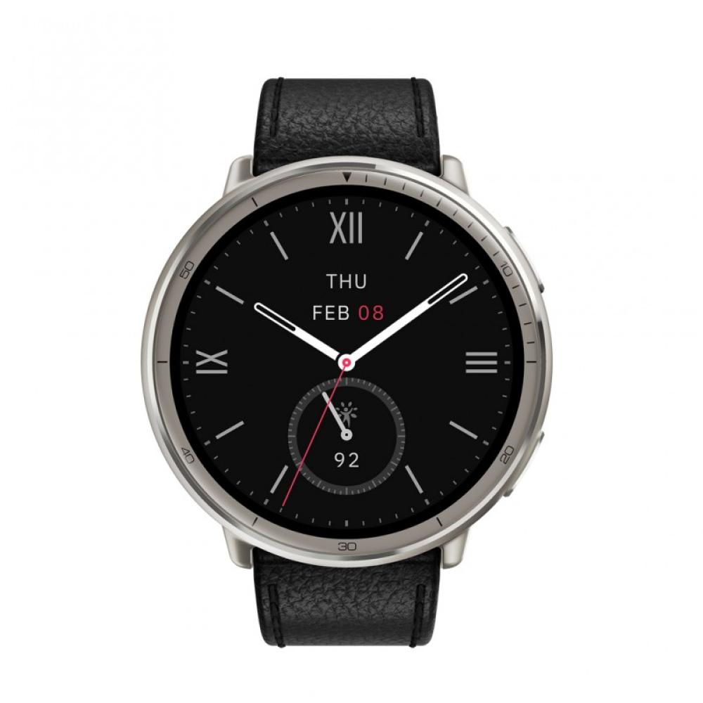 Amazfit - W2433EU1N Relojes inteligentes y deportivos 3,35 cm (1.32") AMOLED Digital 466 x 466 Pixeles Pantalla táctil Plata
