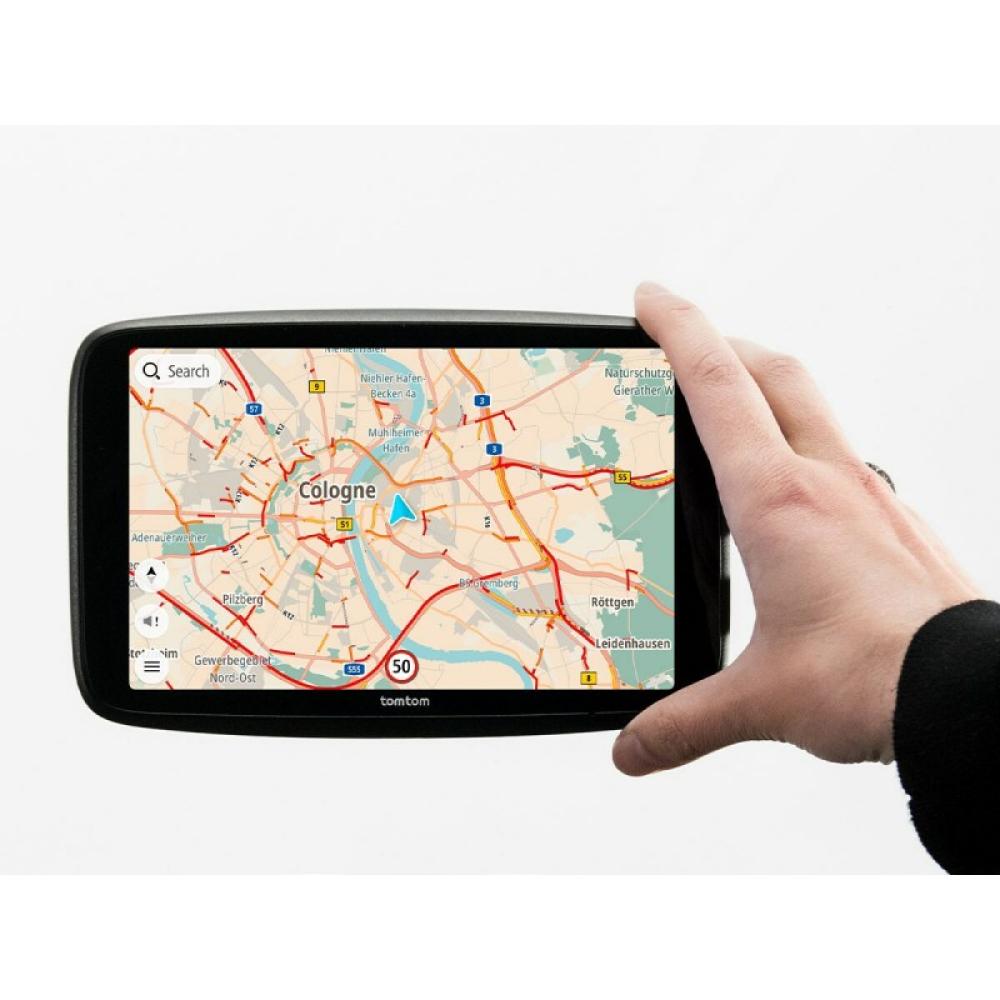 TomTom - GO navegador Portátil/Fijo 17,8 cm (7") Pantalla táctil Negro