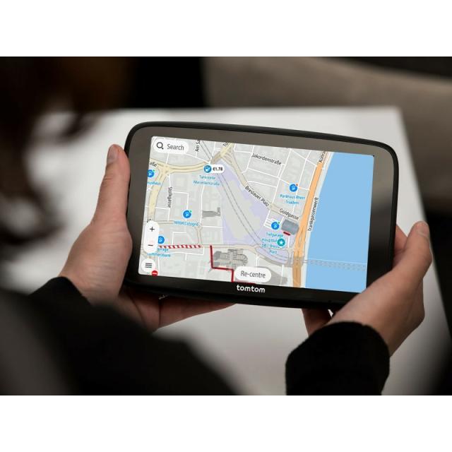 TomTom - GO navegador Portátil/Fijo 17,8 cm (7") Pantalla táctil Negro