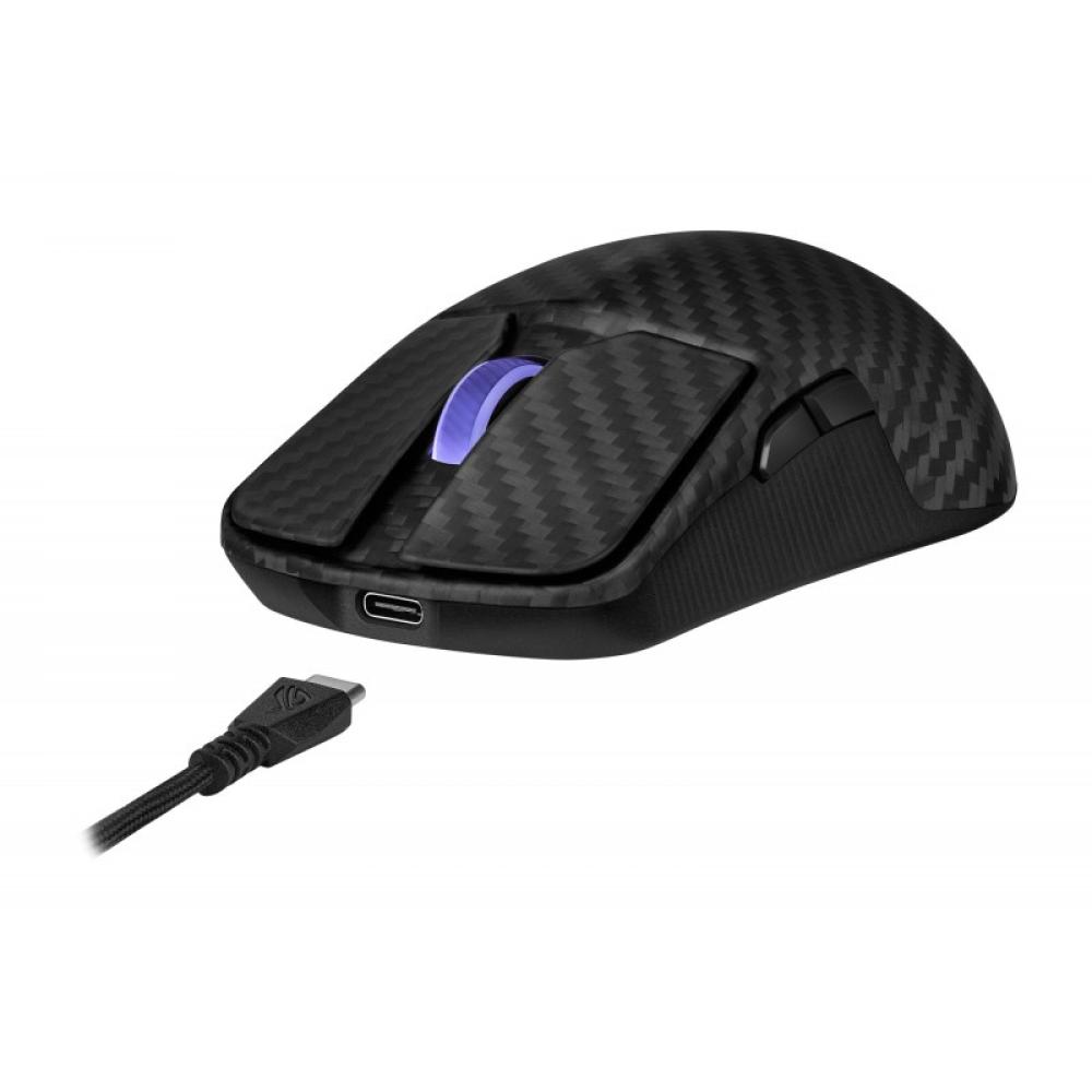 ASUS - ROG Harpe Ace Extreme ratón Juego mano derecha RF Wireless + Bluetooth + USB Type-A Óptico 42000 DPI