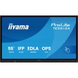 iiyama - TE5513A-B1AG pantalla de señalización Panel plano interactivo 138,7 cm (54.6") Wifi 500 cd / m² 4K Ultra HD Negro Panta