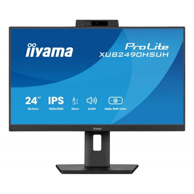 iiyama - XUB2490HSUH-B2 pantalla para PC 60,5 cm (23.8") 1920 x 1080 Pixeles Full HD LED Negro