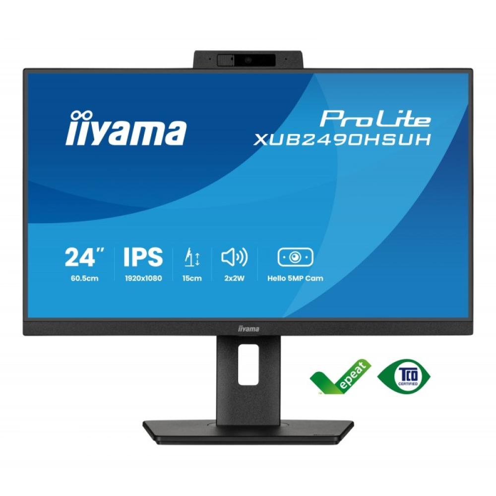 iiyama - XUB2490HSUH-B2 pantalla para PC 60,5 cm (23.8") 1920 x 1080 Pixeles Full HD LED Negro