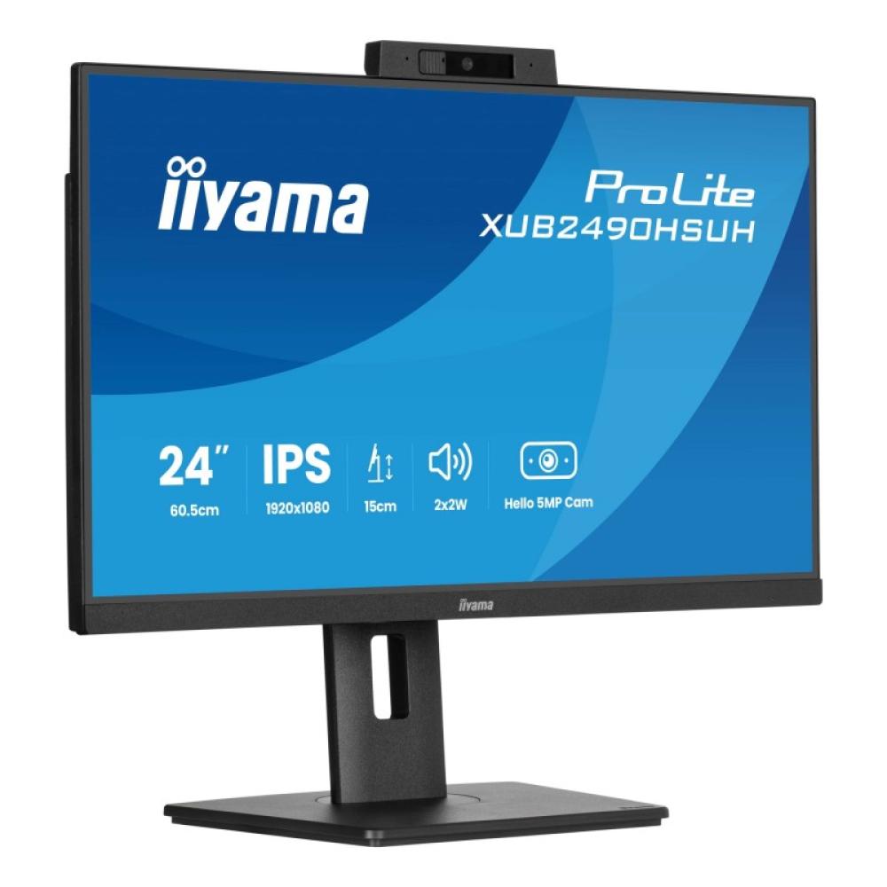 iiyama - XUB2490HSUH-B2 pantalla para PC 60,5 cm (23.8") 1920 x 1080 Pixeles Full HD LED Negro