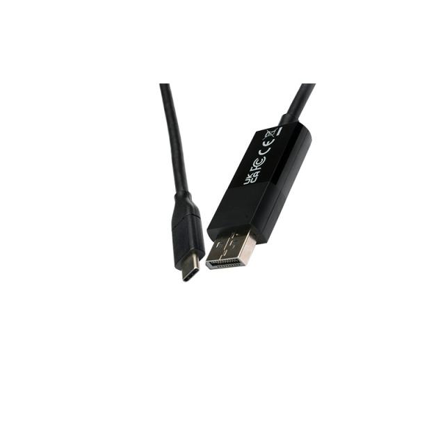 V7 - V7UCDP-2M cambiador de género para cable USB Type-C 3.2 Gen 1 DisplayPort Negro