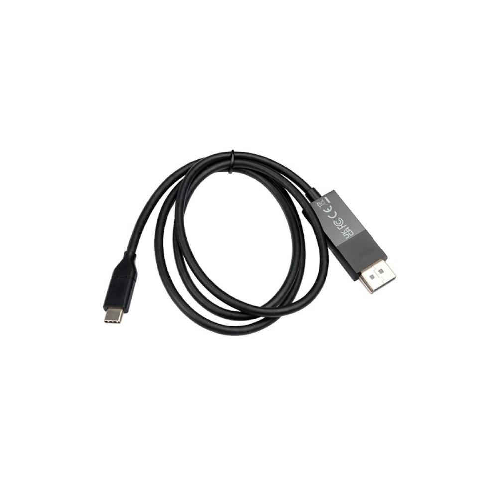 V7 - V7UCDP-2M cambiador de género para cable USB Type-C 3.2 Gen 1 DisplayPort Negro