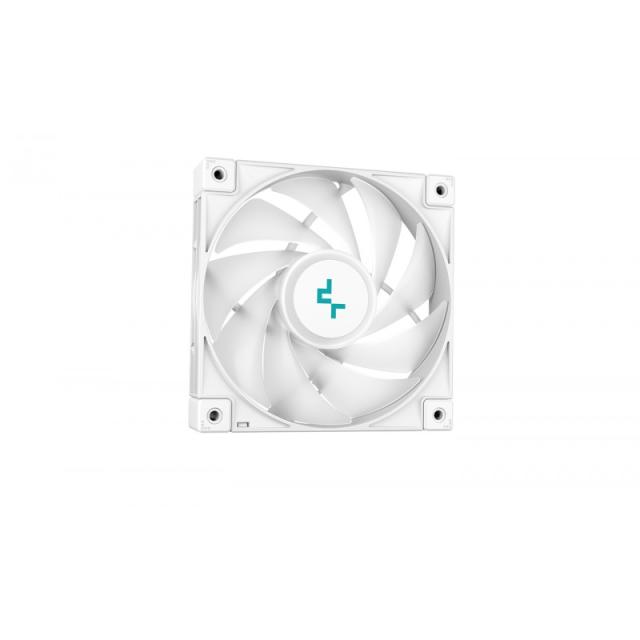 DeepCool - LS520 WH Procesador Sistema de refrigeración líquida todo en uno 12 cm Blanco 1 pieza(s)