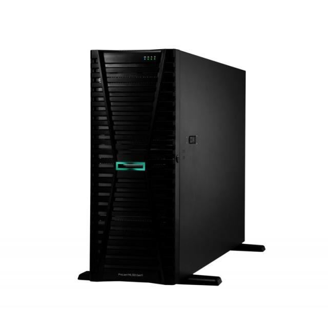 HPE - ProLiant ML350 Gen11 4514Y 2.0GHz 16c 1P 2x32GB-R 8SFF MR408i-o 2x480GB SSD 2x1000W PS EU Server