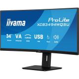 iiyama - ProLite XCB3494WQSU-B1 pantalla para PC 86,4 cm (34") 3440 x 1440 Pixeles UltraWide Quad HD LED Negro