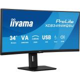 iiyama - ProLite XCB3494WQSU-B1 pantalla para PC 86,4 cm (34") 3440 x 1440 Pixeles UltraWide Quad HD LED Negro