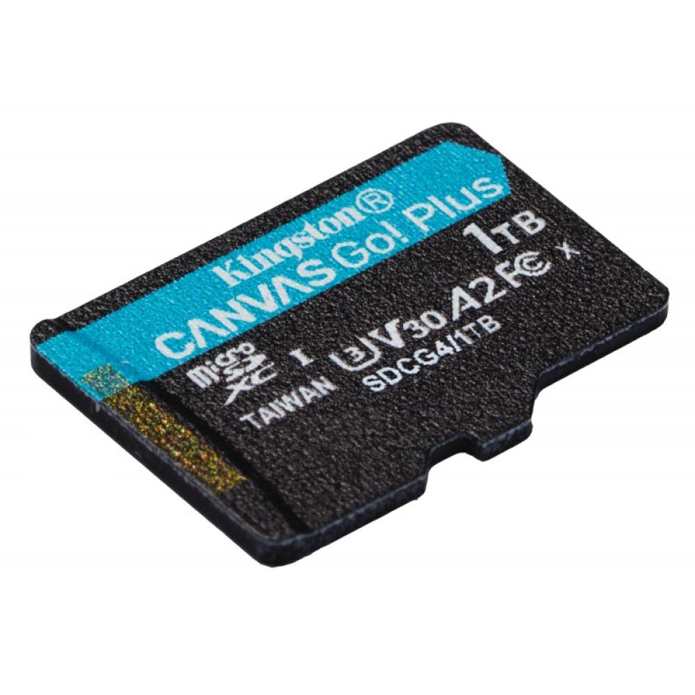 Kingston Technology - Tarjeta microSDXC Canvas Go Plus Gen4 de 1 TB, 200 MB/s, A2 U3 V30 y adaptador
