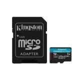 Kingston Technology - Tarjeta microSDXC Canvas Go Plus Gen4 de 1 TB, 200 MB/s, A2 U3 V30 y adaptador
