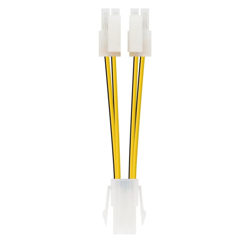 Nanocable - CABLE ALIM. 4PIN/H-4+4PIN/M 15CM