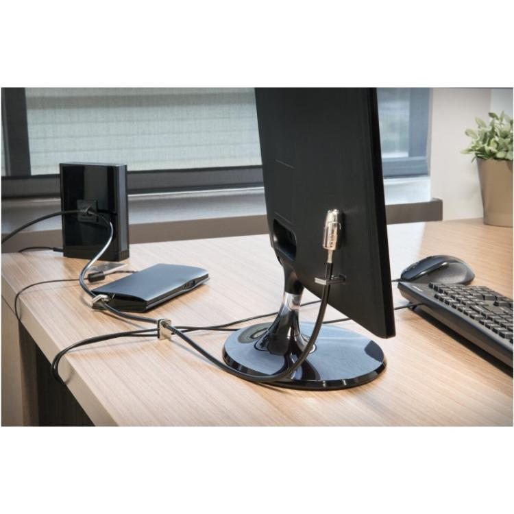 Kensington - Kit de candados para ordenador de sobremesa y periféricos 2.0