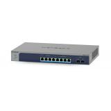 NETGEAR - 8-Port Multi-Gigabit/10G Ethernet Ultra60 PoE++ Smart Switch with 2 SFP+ Ports (MS510TXUP) Gestionado L2+ 10G Ethernet