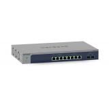 NETGEAR - 8-Port Multi-Gigabit/10G Ethernet Ultra60 PoE++ Smart Switch with 2 SFP+ Ports (MS510TXUP) Gestionado L2+ 10G Ethernet