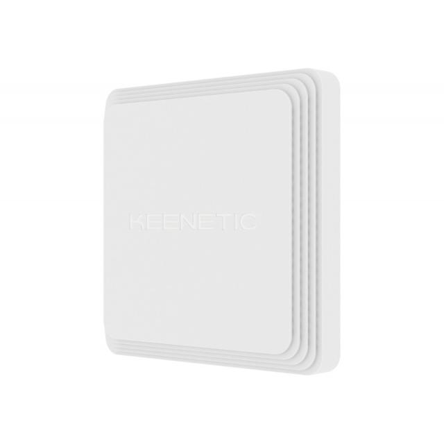 Keenetic - Voyager Pro Router/amplificador/punto de acceso Mesh Wi-Fi 6 AX1800 con Smart Switch Gigabit de 2 puertos y alimentac