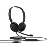 Jabra - Evolve 10 Auriculares Alámbrico Diadema Oficina/Centro de llamadas USB tipo A Negro