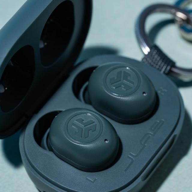 JLab - JBuds Mini Auriculares Inalámbrico Dentro de oído Llamadas/Música Bluetooth Gris