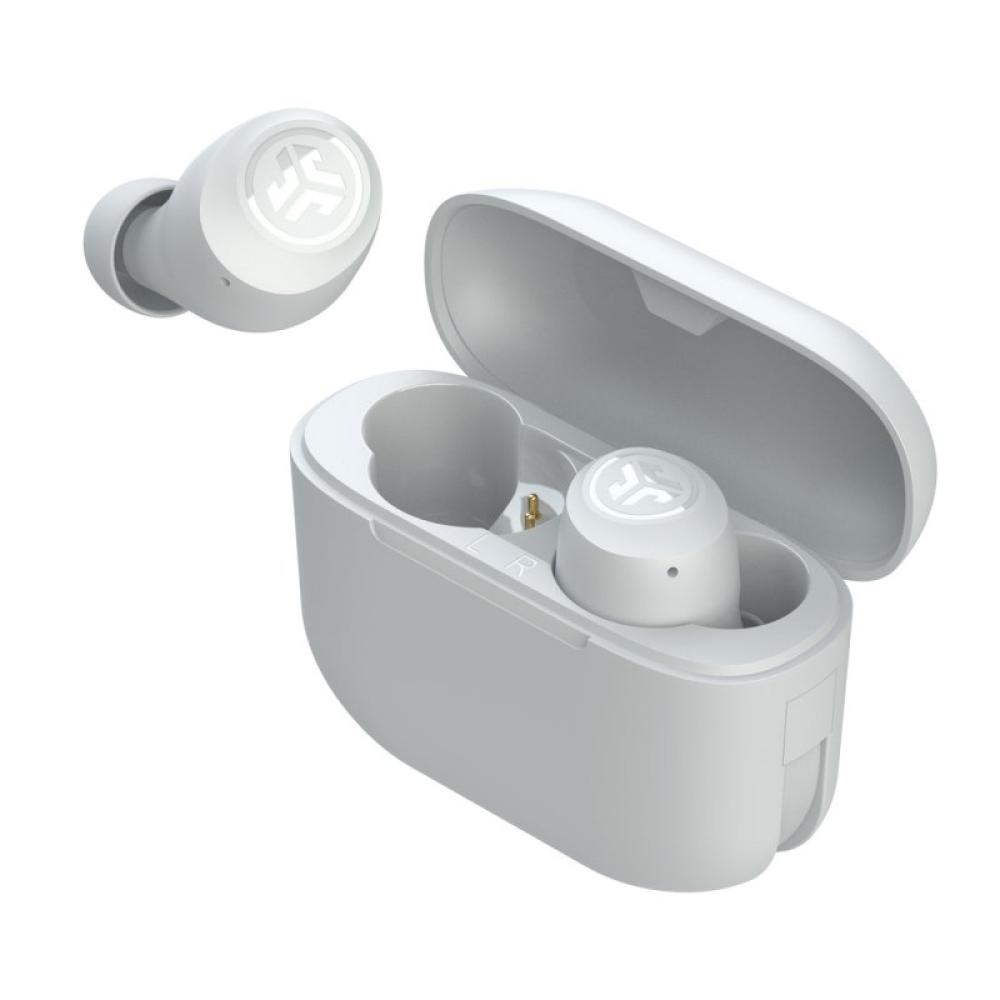 JLab - Go Pop+ Auriculares True Wireless Stereo (TWS) Dentro de oído Llamadas/Música/Deporte/Uso diario Bluetooth Blanco